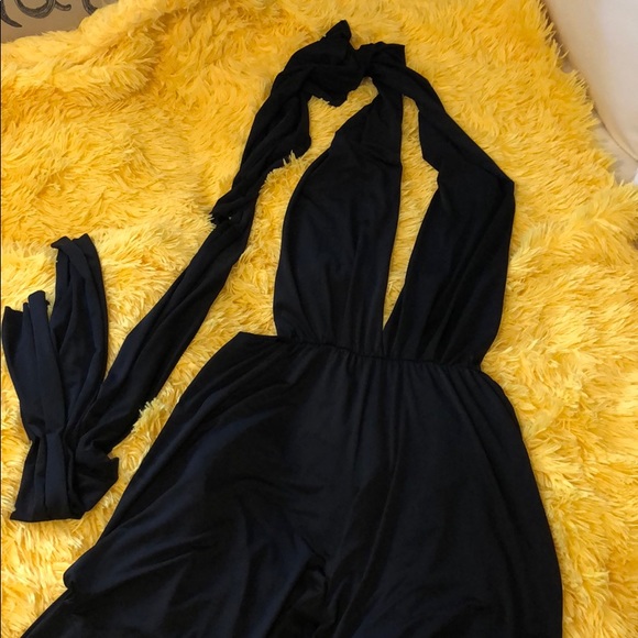 Elan Pants - Black jumpsuit pants romper